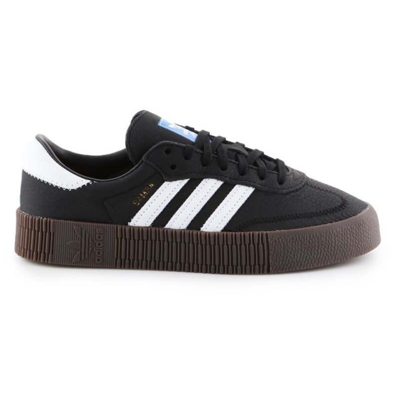Sapatos Adidas Sambarose W B28156 branco preto