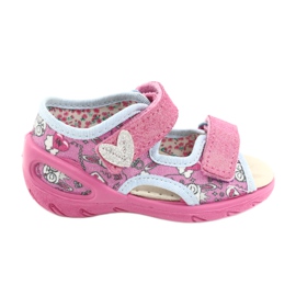 Sapatos infantis Befado pu 065P147 rosa
