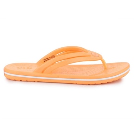 Crocs Crocband Flip W 206100-801 laranja