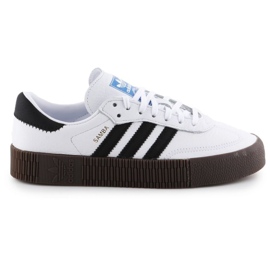 Sapatos Adidas Sambarose W AQ1134 branco preto