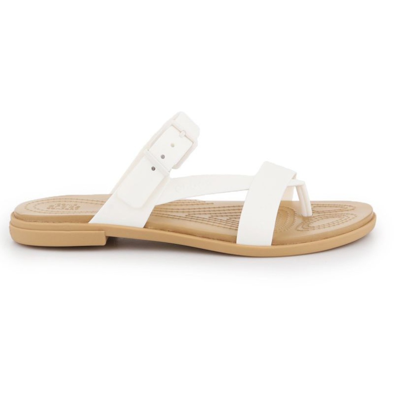 Sandália Crocs Tulum Toe Post W 206108-1CQ branco