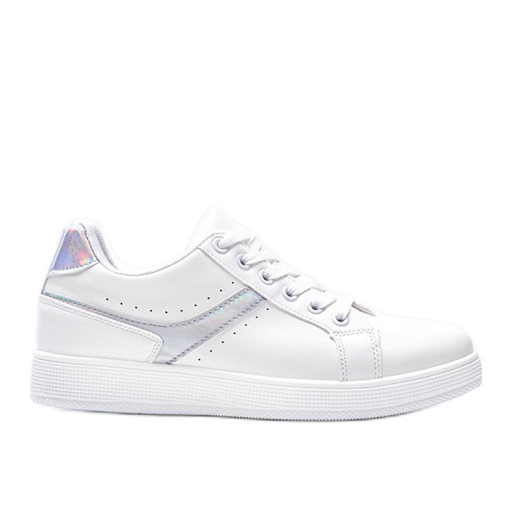 Tênis feminino branco Holographic Meadow