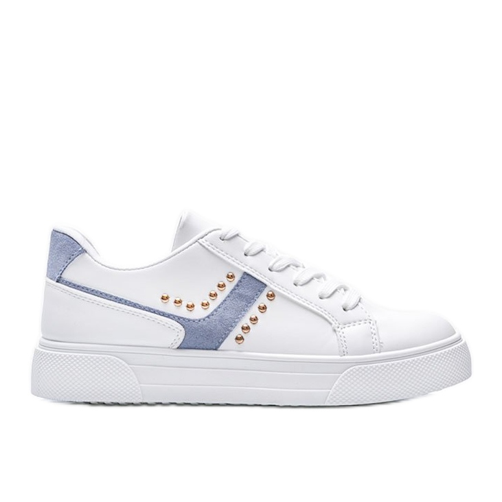 Tênis feminino azul Emilie branco