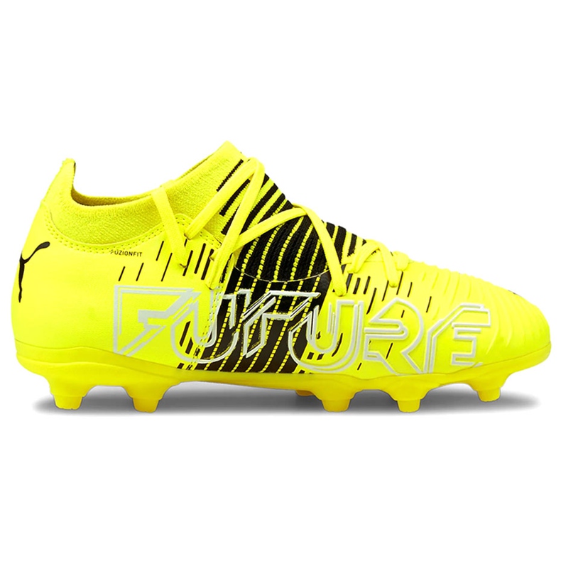 Chuteiras Puma Future Z 3.1 Fg Ag Junior amarelo 106395 01