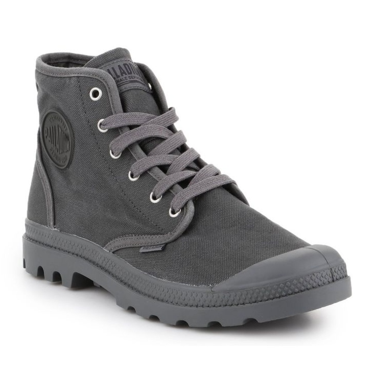 Sapatos Palladium Pampa Hi M 02352-001-M cinza