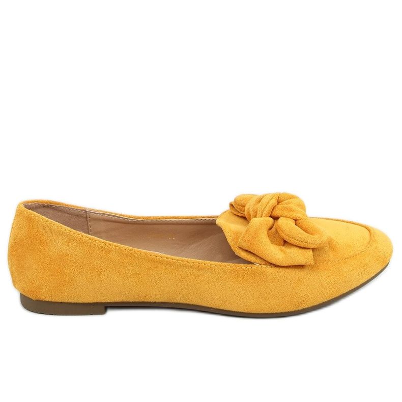 Mocassim feminino mel 9086 amarelo