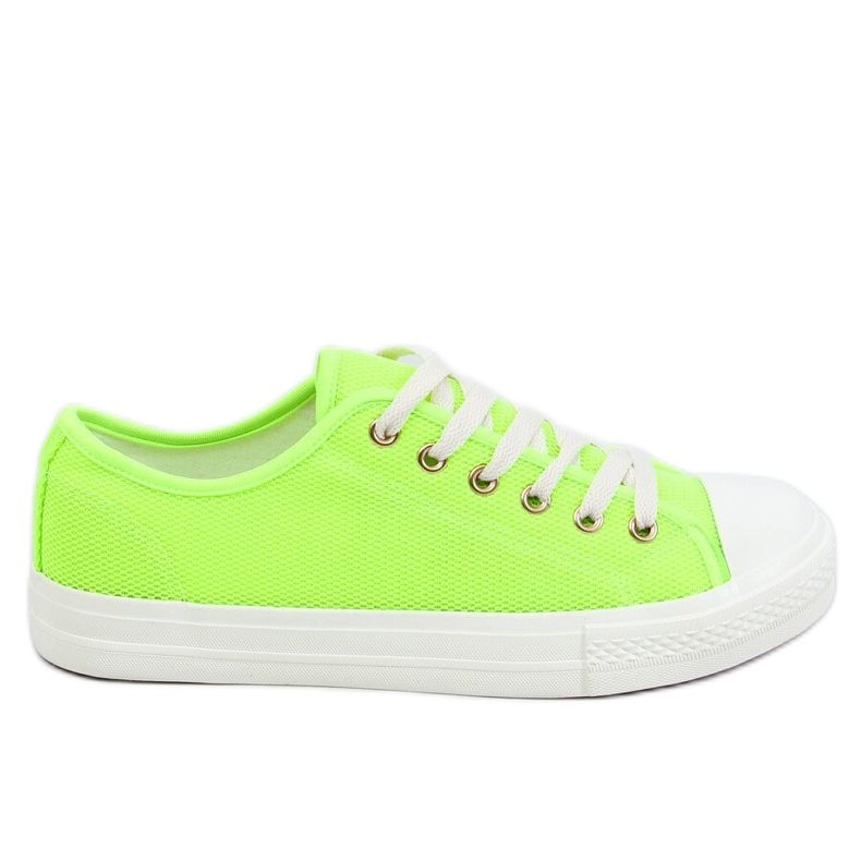 Tênis femininos verdes 3176 Fluoresceína