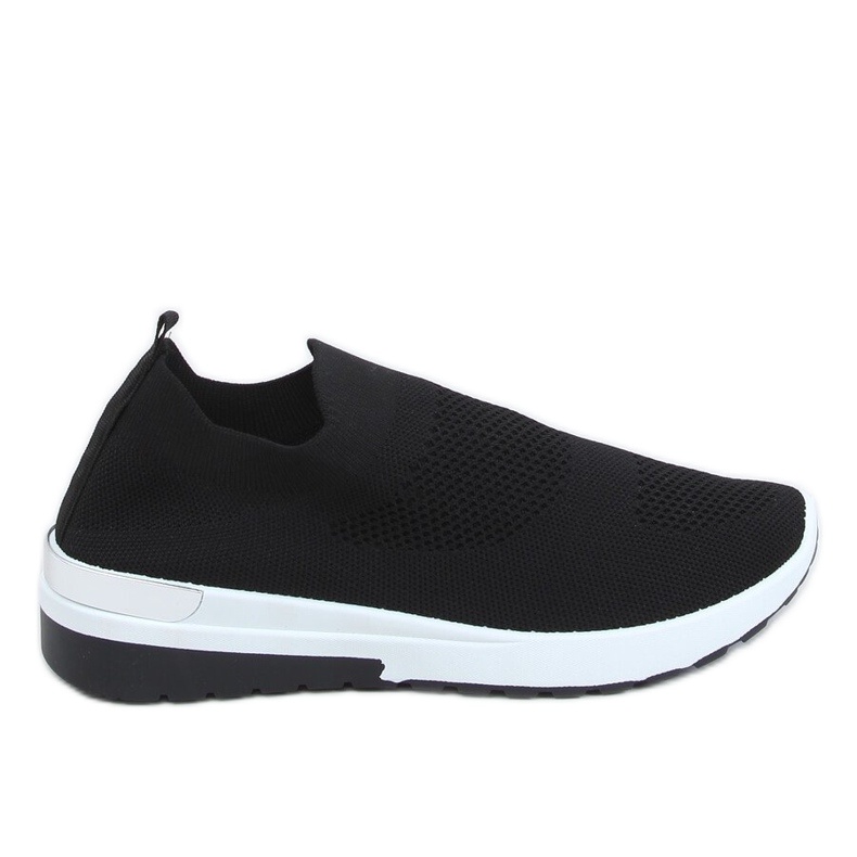 Preto G-362 Meias pretas calçados esportivos