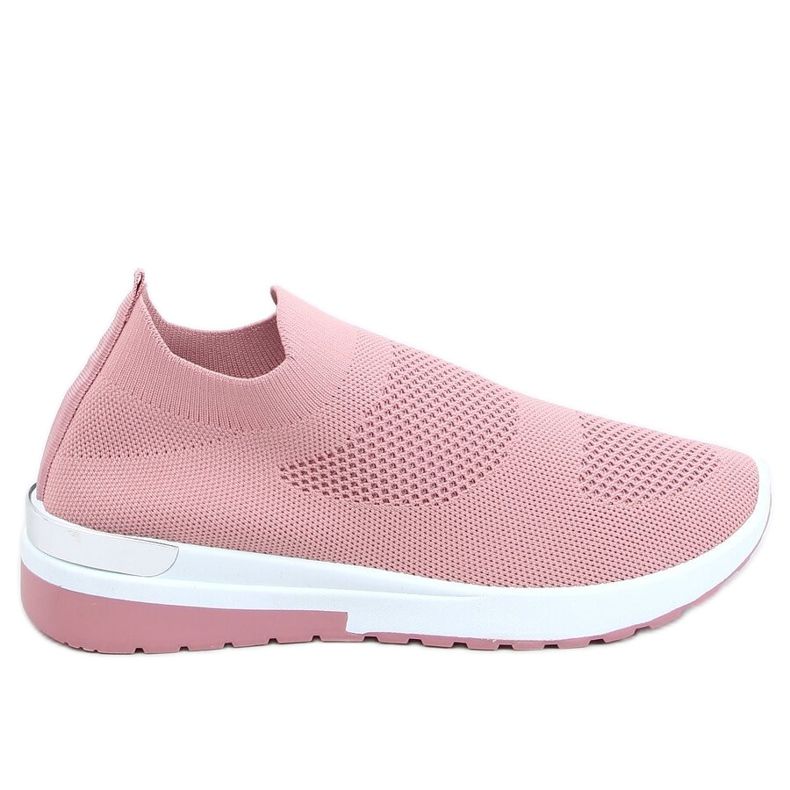 Pink G-362 Meias rosa sapatos esportivos