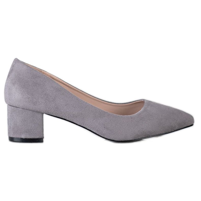 Goodin Gray Pumps In Spitz cinza