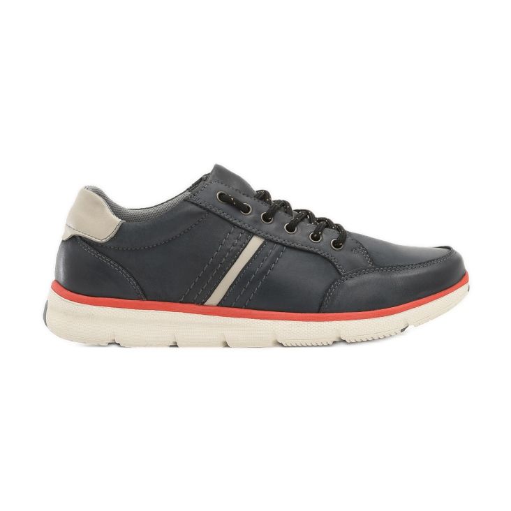 Vices Sapatos masculinos casuais Vícios SD63-13 Navy 41 46 bege azul marinho azul