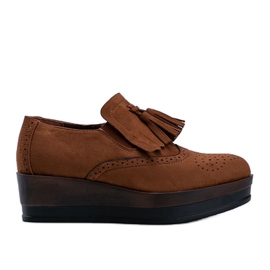 Sapatos de camurça marrom da Makenzie