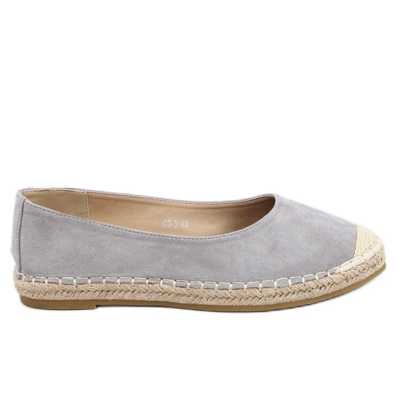 Alpercatas cinza para mulheres CD-3 Gray