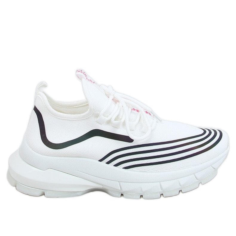 Meias esportivas brancas BX1820-SP BRANCO / PRETO