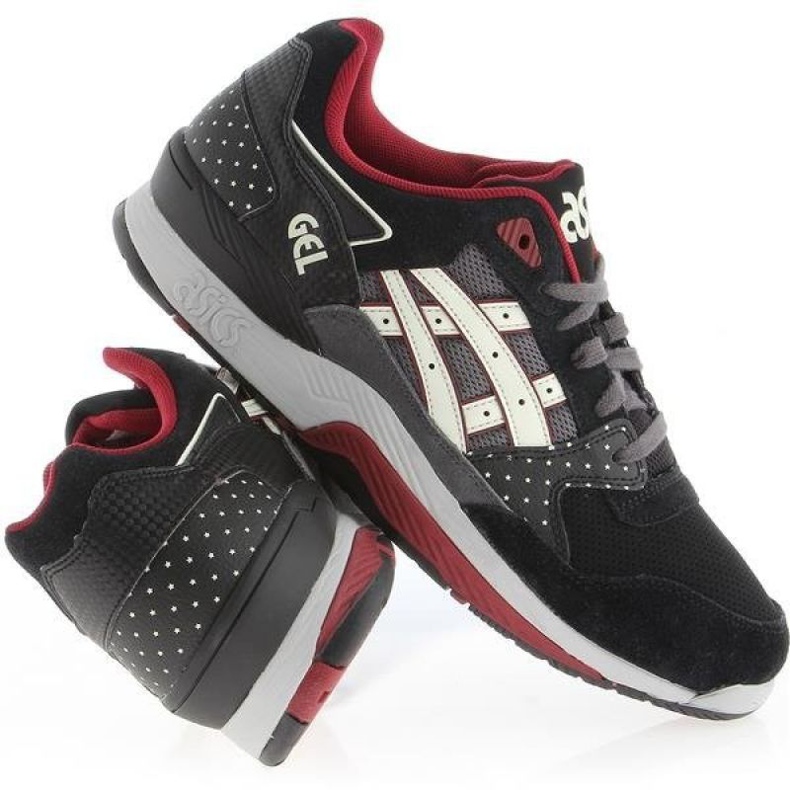 Tênis Asics GT-Quick M H443L-9007 preto azul marinho