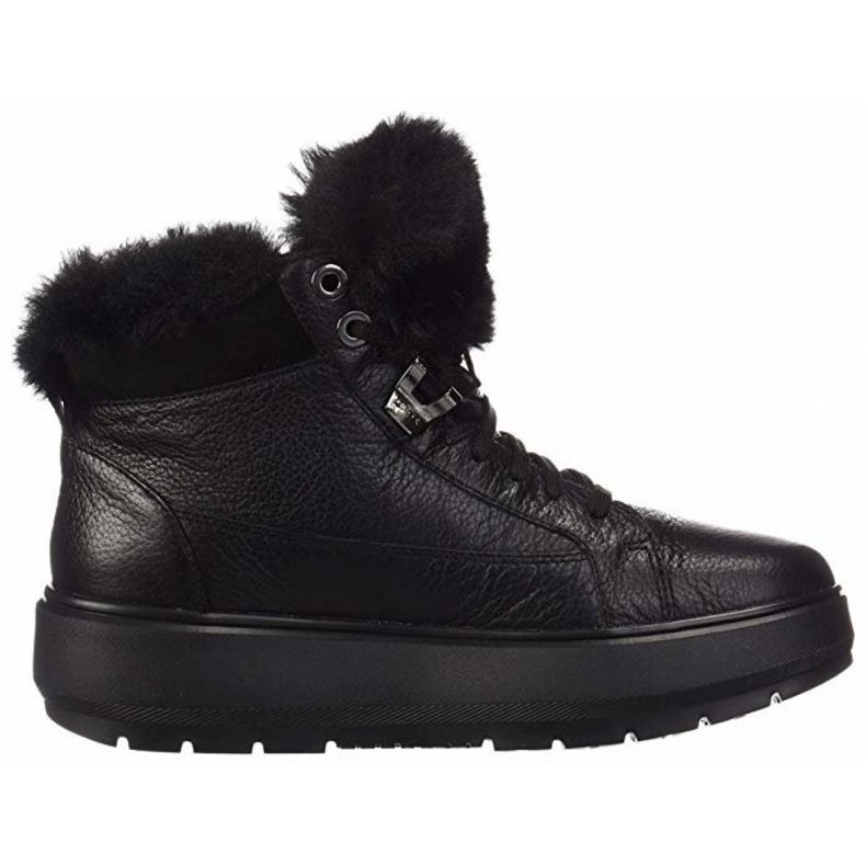 Sapatos Geox D Kaula B Abx D Tumb Lea W D84AWD-00046-C9999 preto