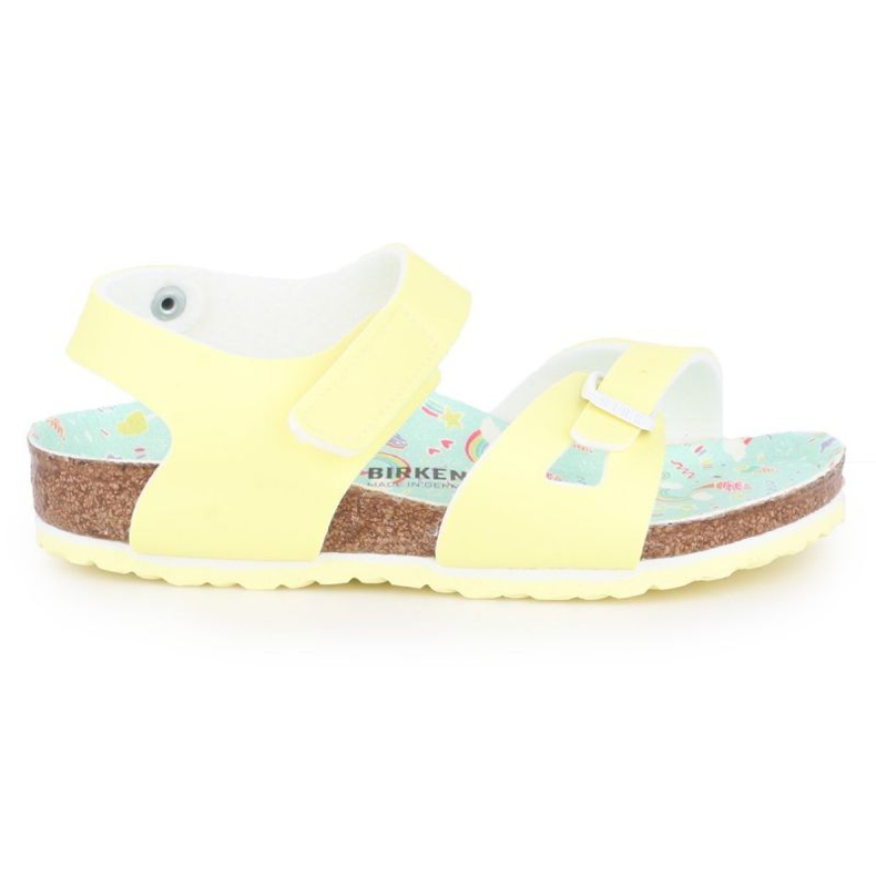 Birkenstock Colorado Kids Bs 1016039 preto amarelo