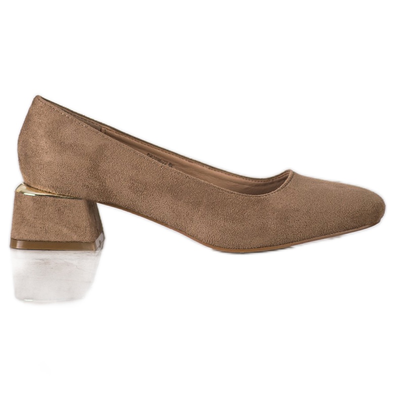 Filippo Bombas de salto alto castanho