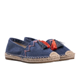 Alpercatas com franjas azuis Alyana azul Alpercatas com franjas azuis Alyana azul