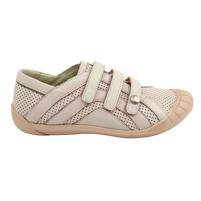 Sapatos de velcro Bartek 78124 Rosa