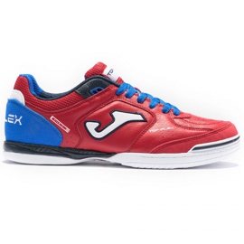 Chuteiras Joma Top Flex, Sala In M 2106 multicolorido laranjas e vermelhos