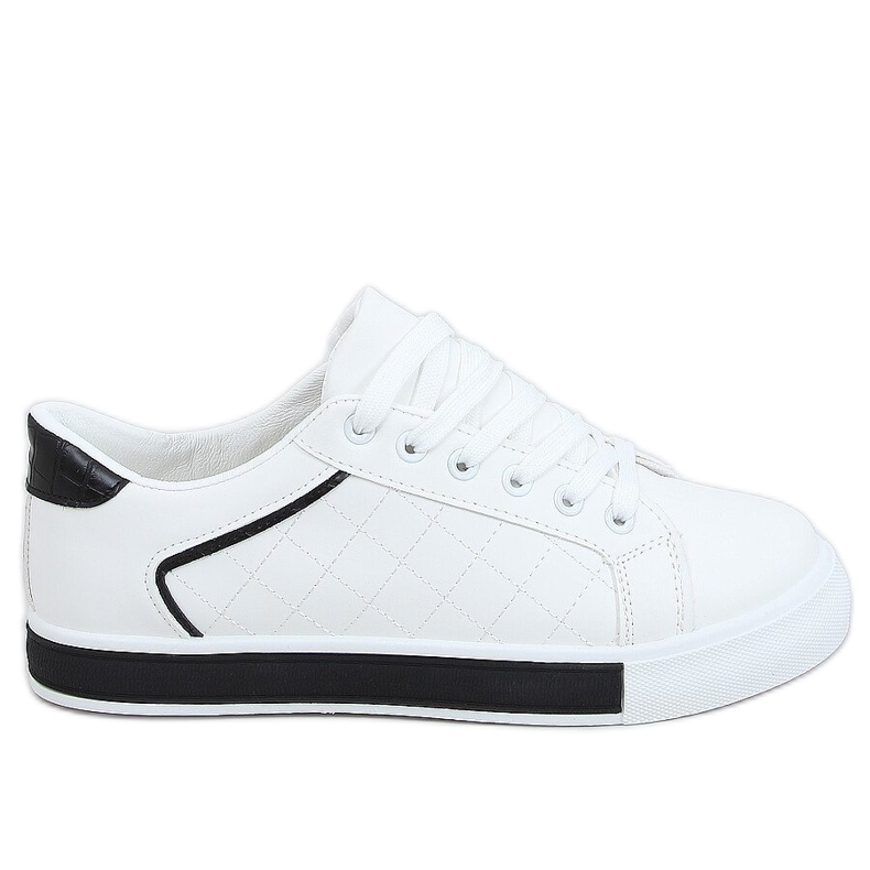 Tênis feminino preto e branco A88-86 preto