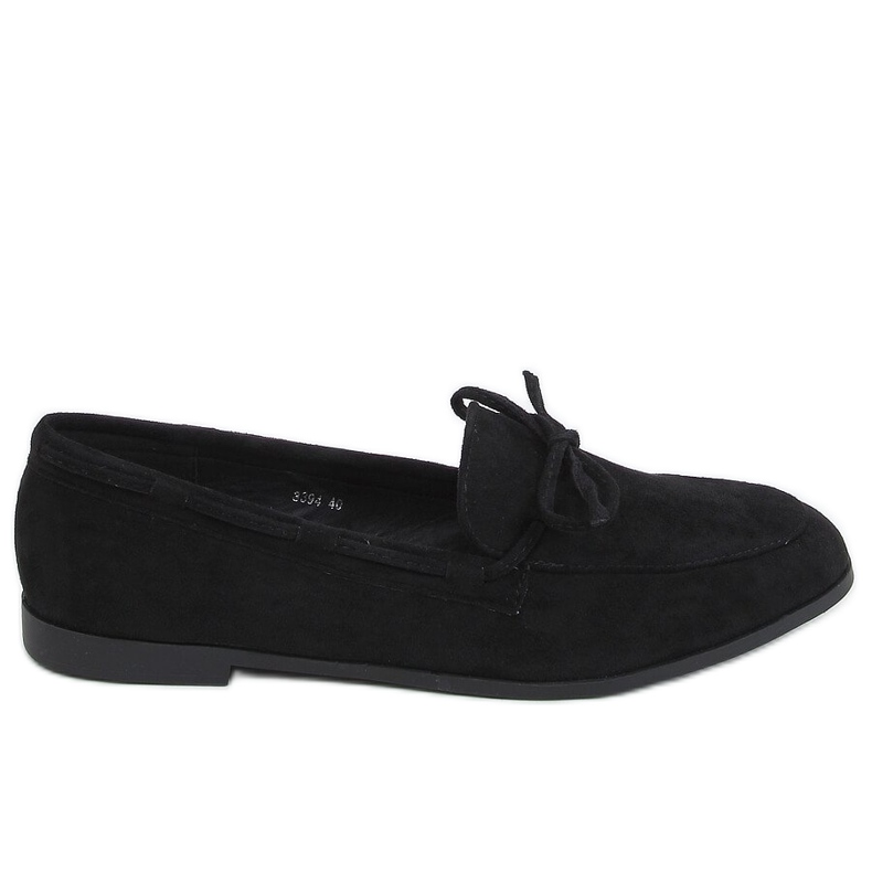 Mocassins femininos pretos clássicos 3394 Black