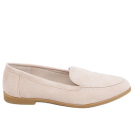 Mocassins bege com tachas 4322 Beige Mocassins bege com tachas 4322 Beige