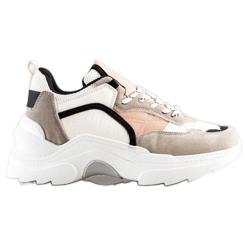 SHELOVET Tênis coloridos elegantes multicolorido