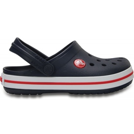 Crocs para crianças Crocband Clog K azul marinho-vermelho 204537 485 azul-marinho