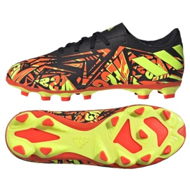 Chuteiras Adidas Nemeziz Messi.4 FxG Jr FW7312 multicolorido multicolorido