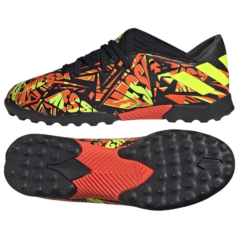 Chuteiras Adidas Nemeziz Messi.3 Tf Jr FW7314 multicolorido multicolorido Chuteiras Adidas Nemeziz Messi.3 Tf Jr FW7314 multicolorido multicolorido