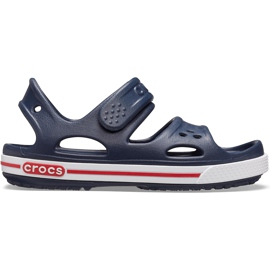 Sandálias Crocs para crianças Sandália Crocband Ii Azul marinho-branco 14854 462 azul-marinho