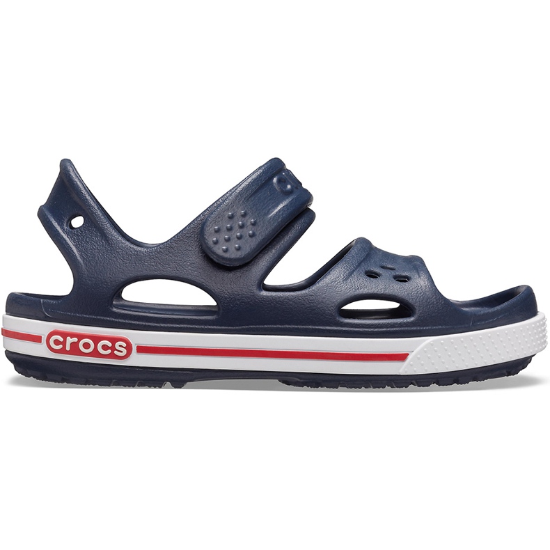 Sandálias Crocs para crianças Sandália Crocband Ii Azul marinho-branco 14854 462
