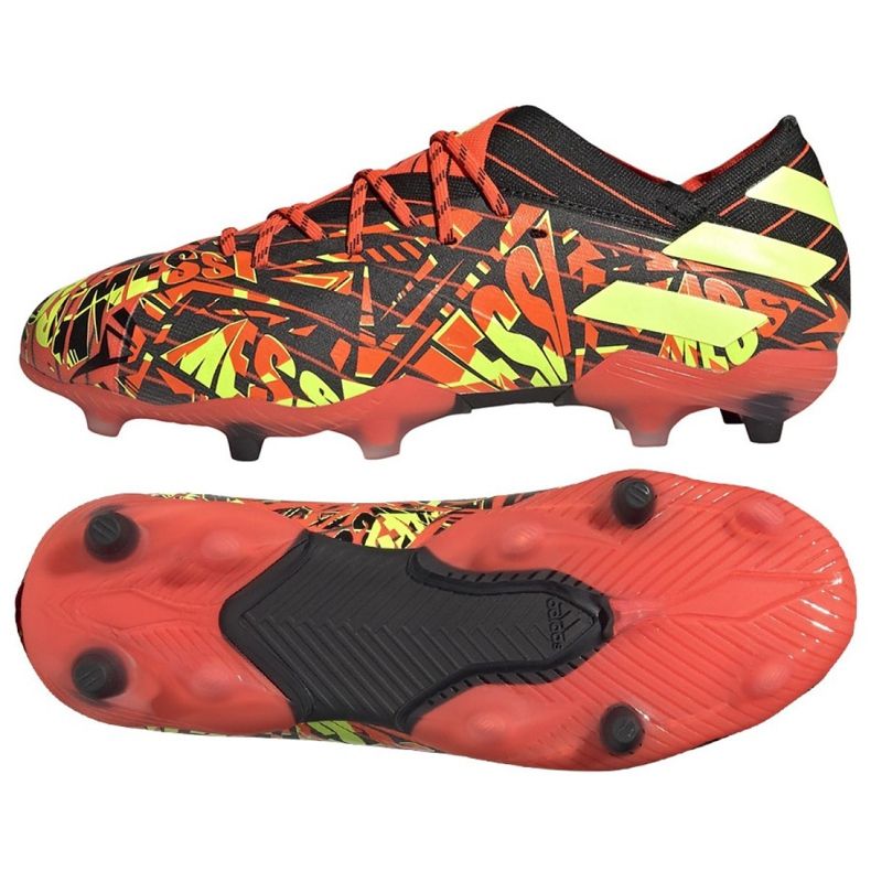 Chuteiras Adidas Nemeziz Messi.1 Fg Jr FW7316 multicolorido multicolorido