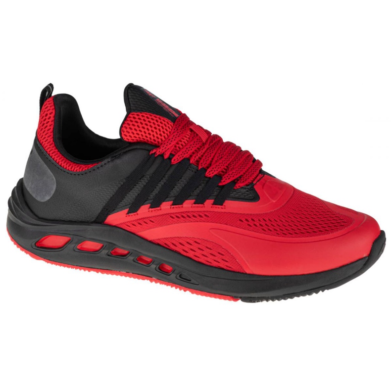 Sapatos masculinos 4F Gecko M D4L21-OBMS102 62S preto vermelho