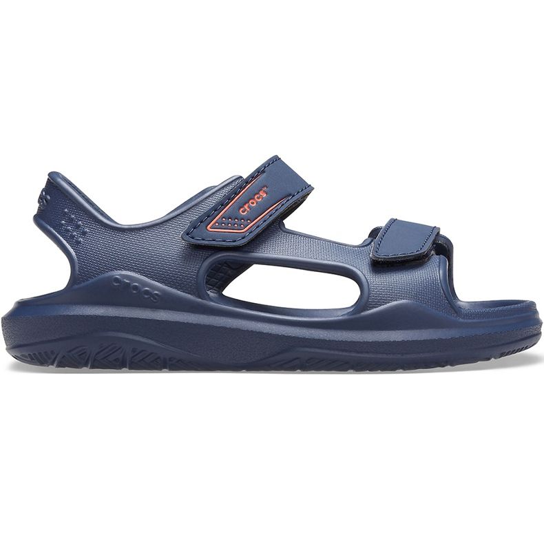 Sandálias Crocs para crianças Expedição Swiftwater azul marinho 206267 463