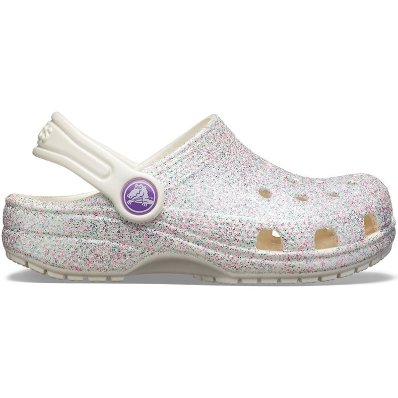 Crocs infantil Classic Glitter Clog colorido 205441 159 multicolorido