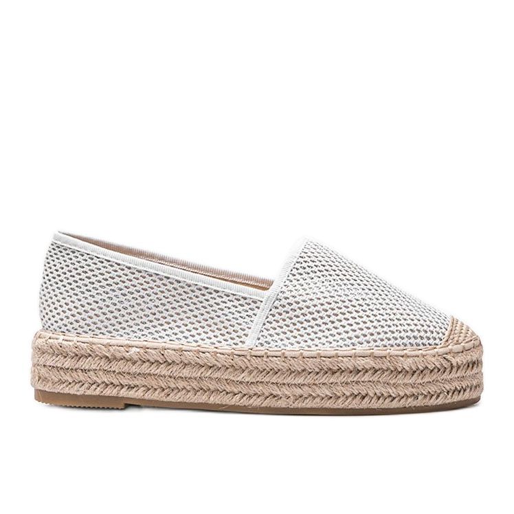 Alpercatas brancas em sola Lia grossa branco