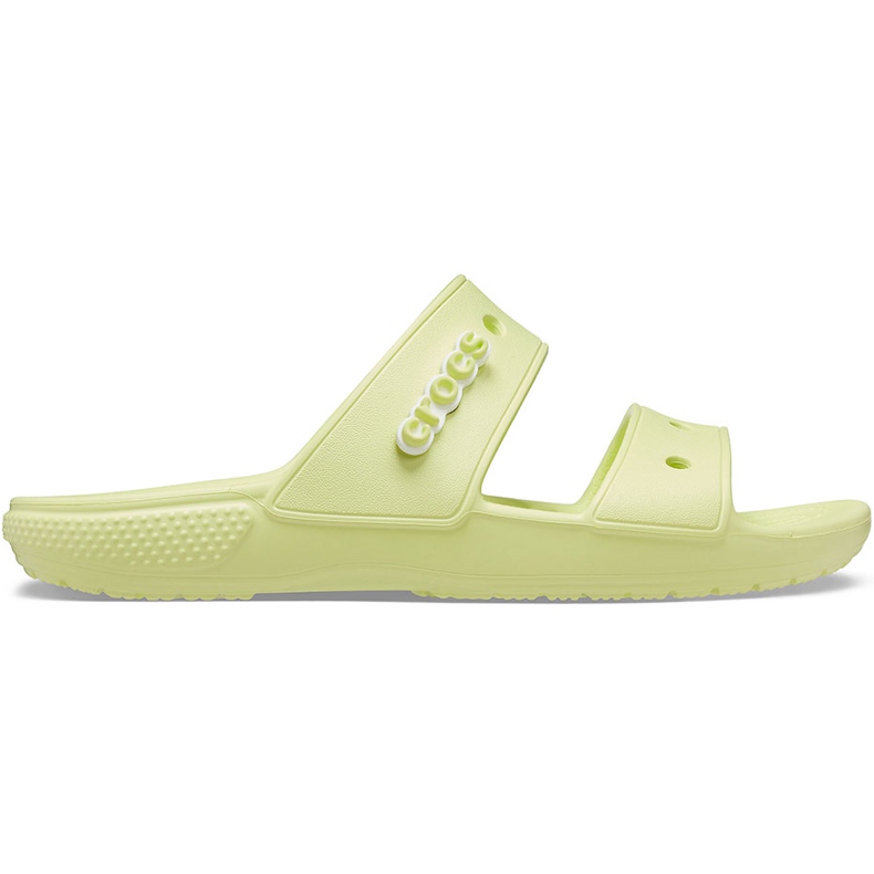 Chinelos Crocs Classic Amarelo 206761 3U4 verde