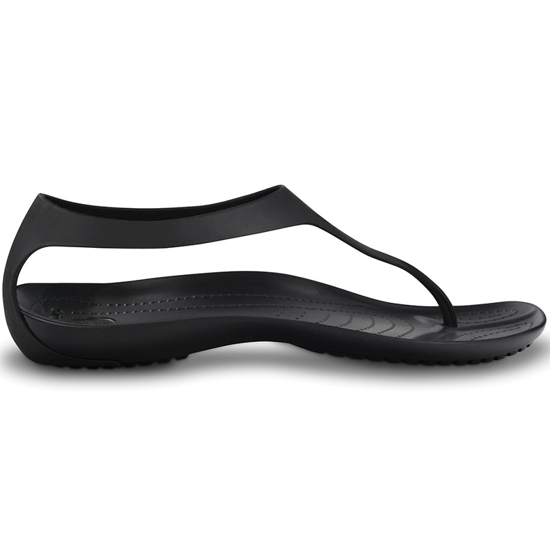 Sandálias femininas Crocs Sexi Flip Wmns pretas 11354 060 preto