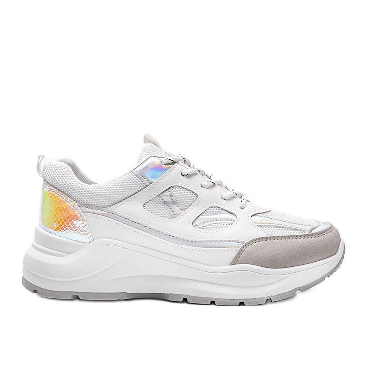 Tênis branco em sola Aliza grossa