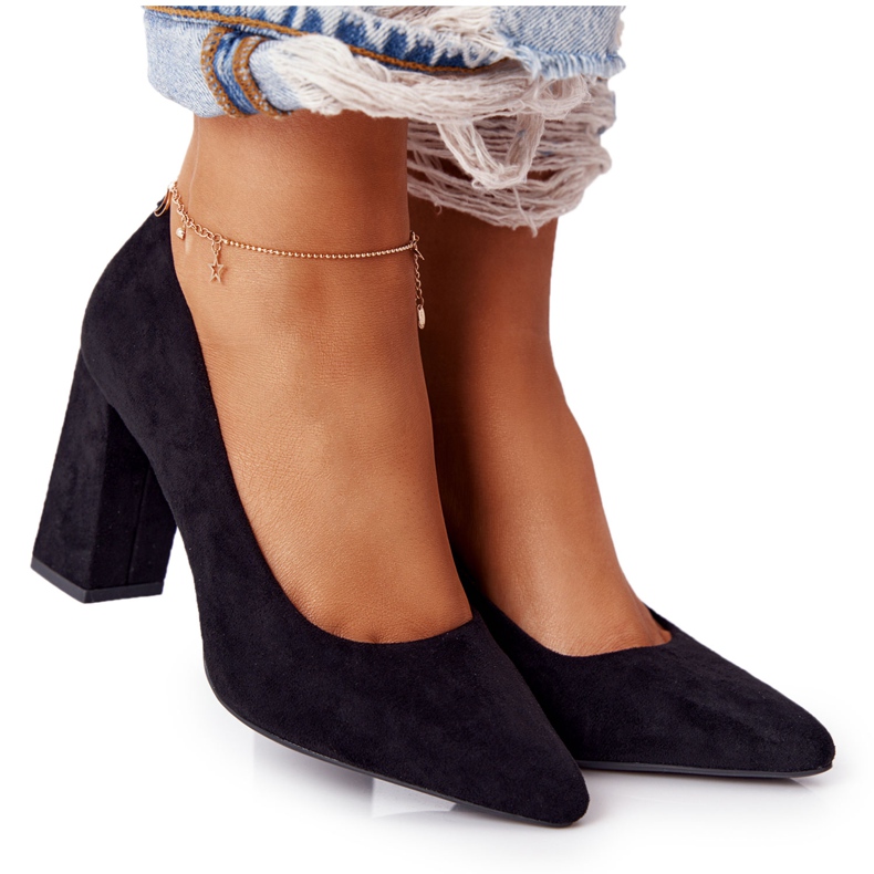 Bombas de camurça em um bar Sergio Leone PB216 preto