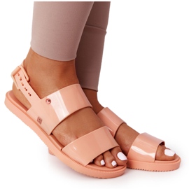 Sandálias de borracha ecológicas perfumadas ZAXY HH285164 laranja bege