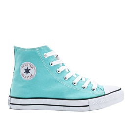 Tênis Chasity de tornozelo azul