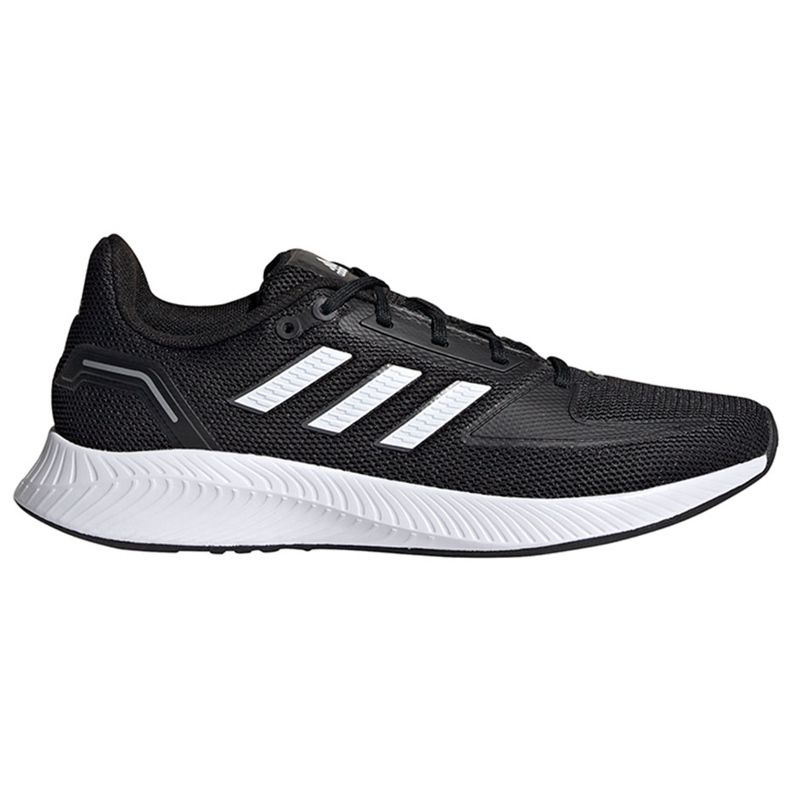 Sapatos femininos Adidas Runfalcon 2.0 preto e branco FY5946