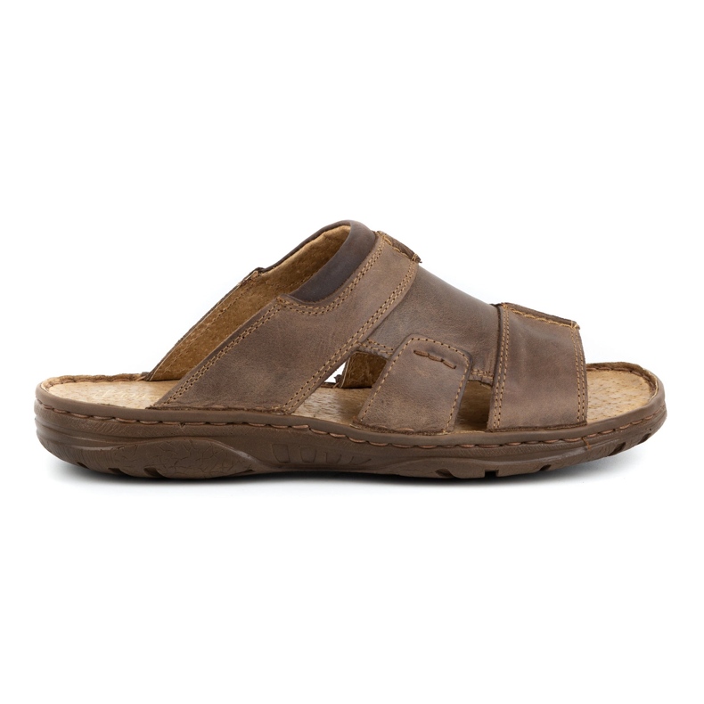 Polbut Chinelos masculinos 358 castanhos