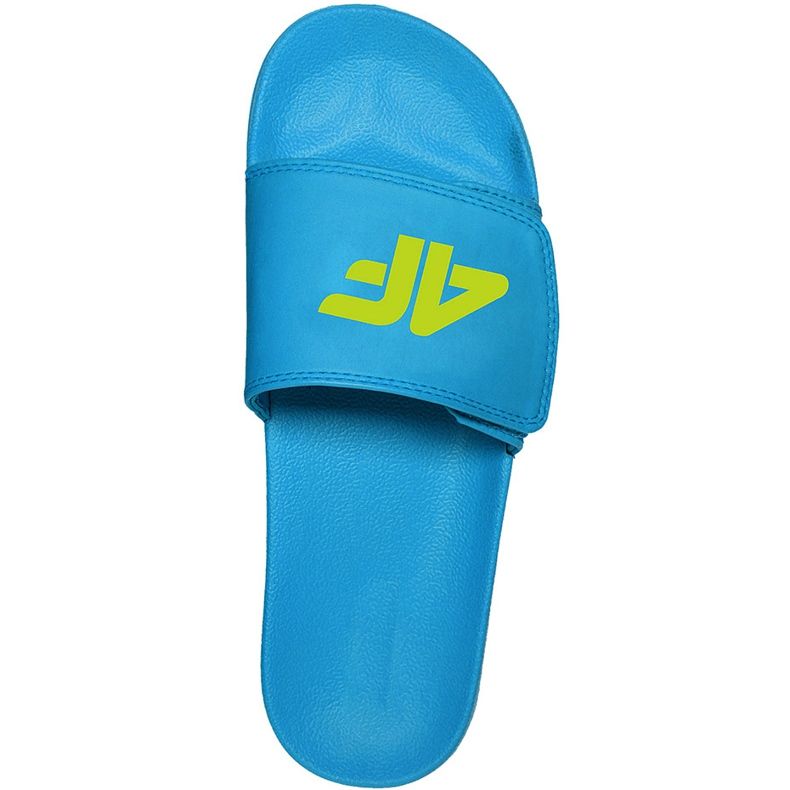 Chinelos para meninos 4F turquesa HJL21 JKLM004 35S azul