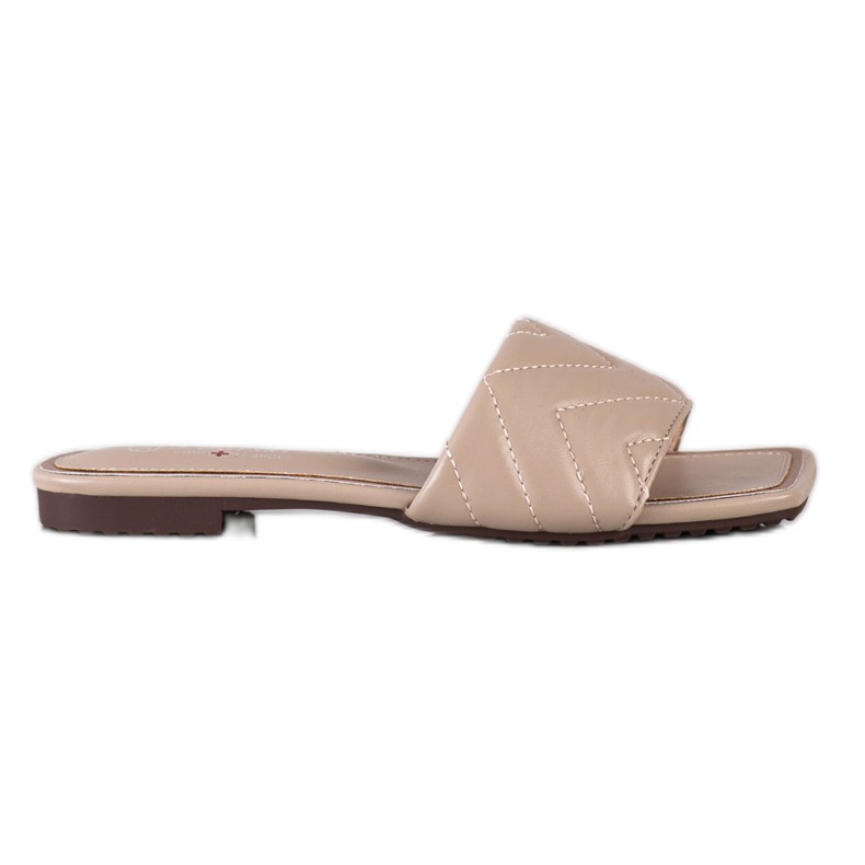 S. BARSKI Chinelos acolchoados S.BARSKI bege