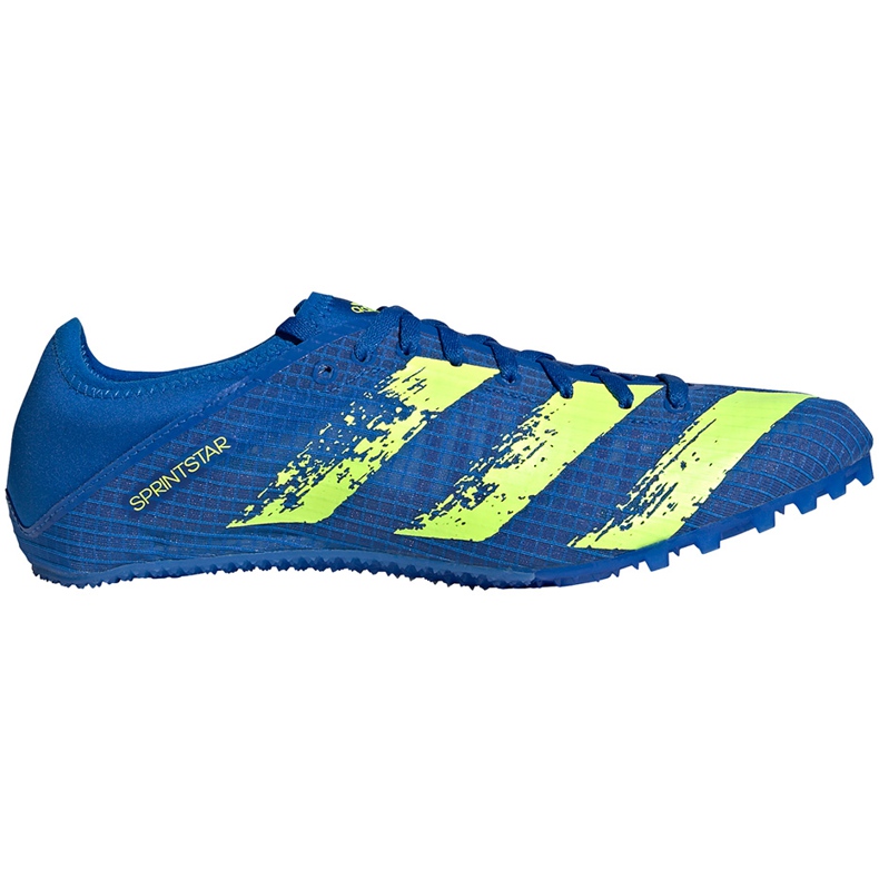 Sapatos masculinos adidas Sprintstar spikes blue FY0325 azul